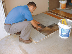 Installation: For underlayment suppliers, silence is golden