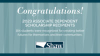 shaw scholarship