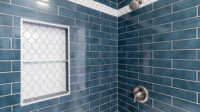 shower tile installation