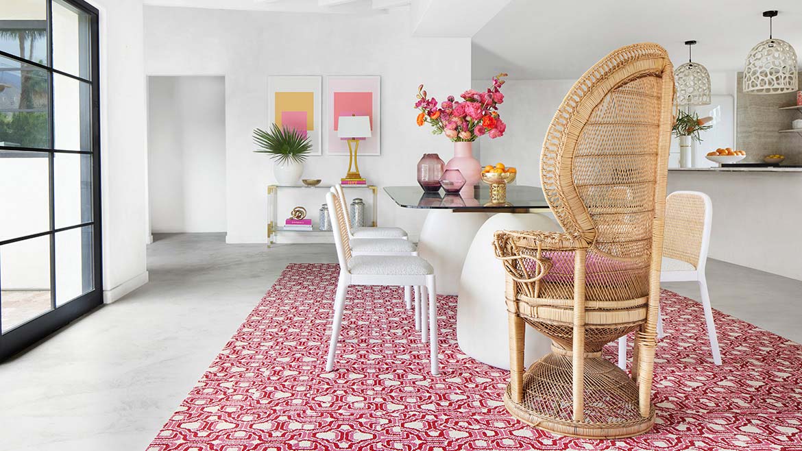 Trina Turk's designer rug collection for FLOR