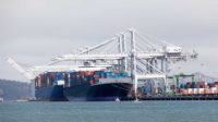 ships docked at U.S. port