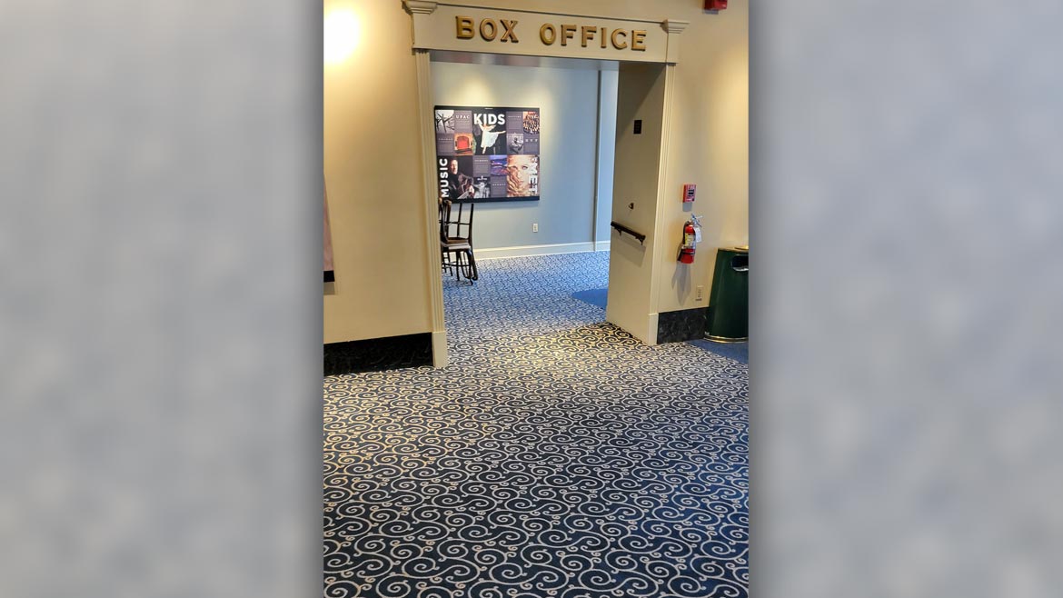 Installation Awards Commercial Carpet winner: Bardavon Theater