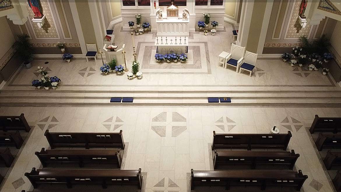 Installation Awards Commercial Tile & Stone winner: All Saints Church