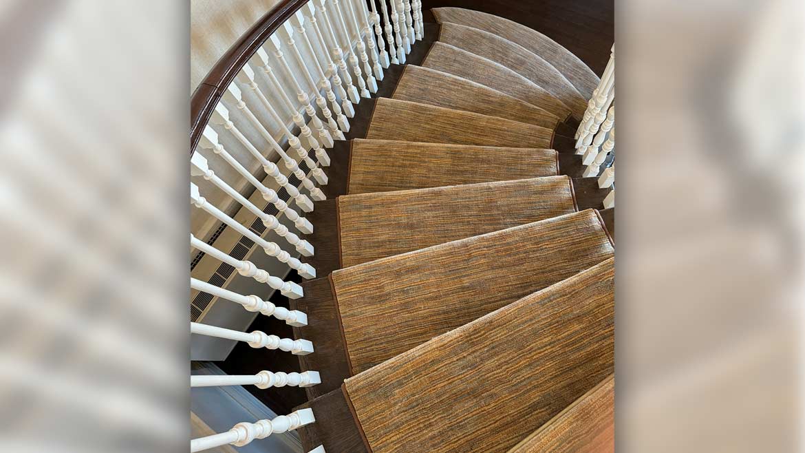 Installation Awards Residential Carpet winner: Grand Staircase