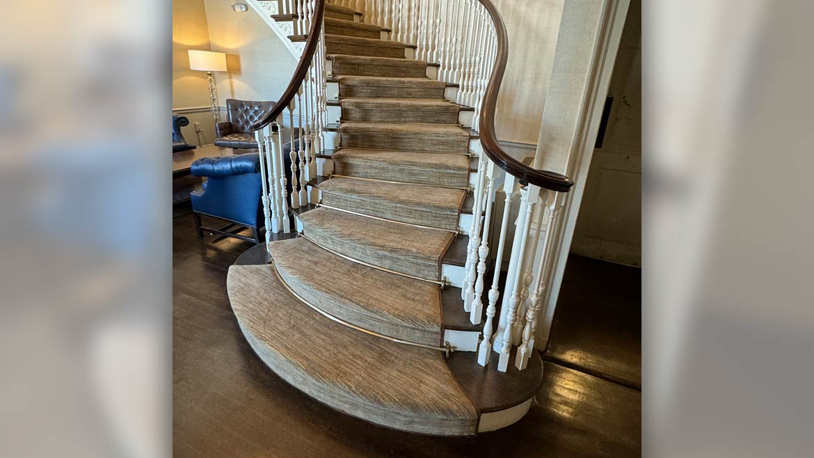 Installation Awards Residential Carpet winner: Grand Staircase