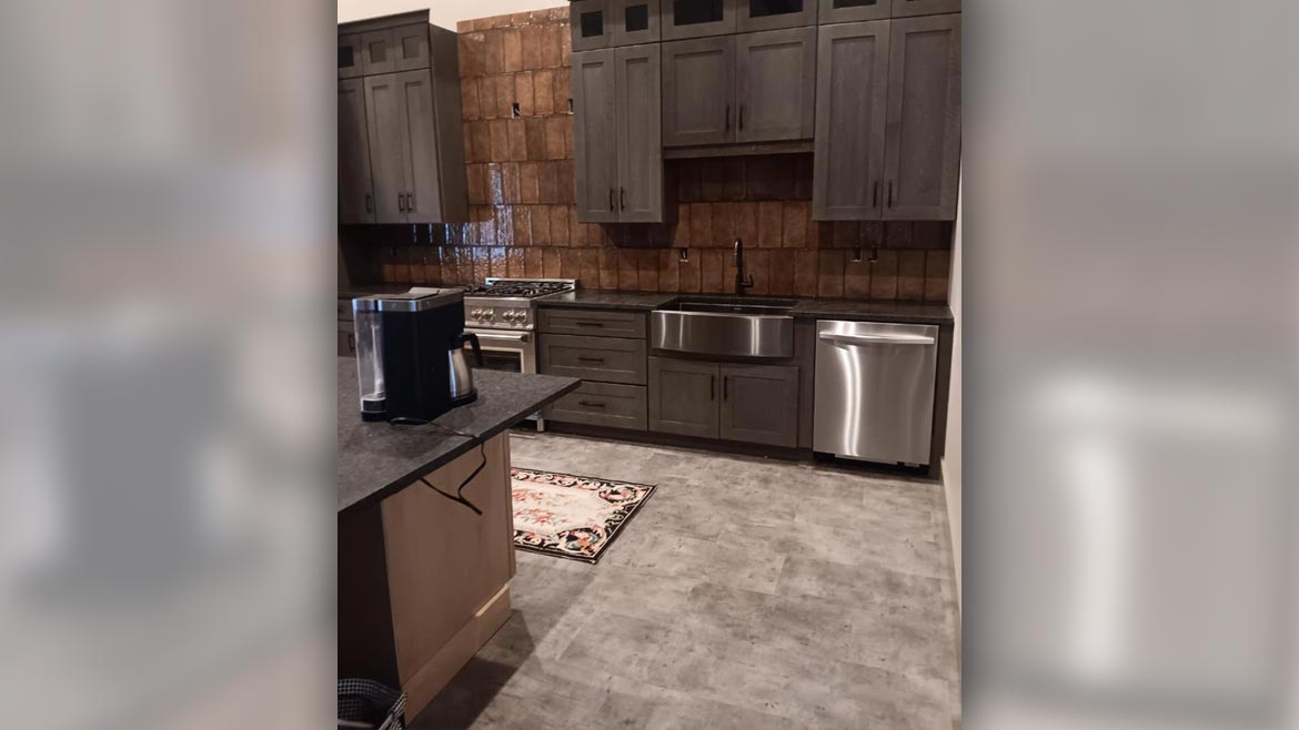 Installation Awards Residential Tile & Stone winner: Chambers Kitchen