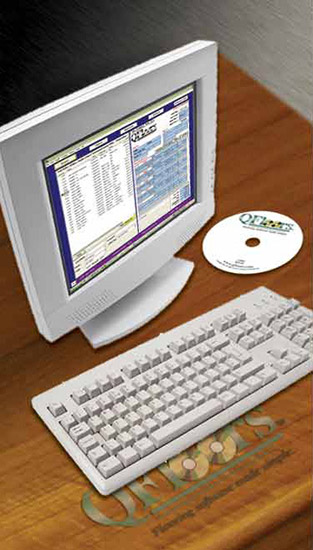 QFloors software on an old Windows computer