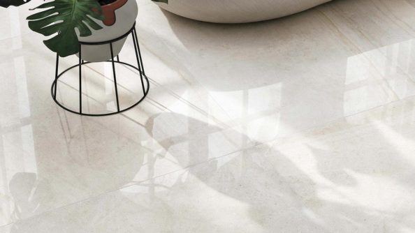 Lutece porcelain tile by Architessa