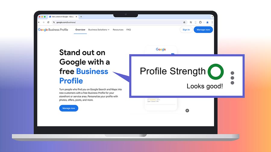 setting up your Google Business Profile